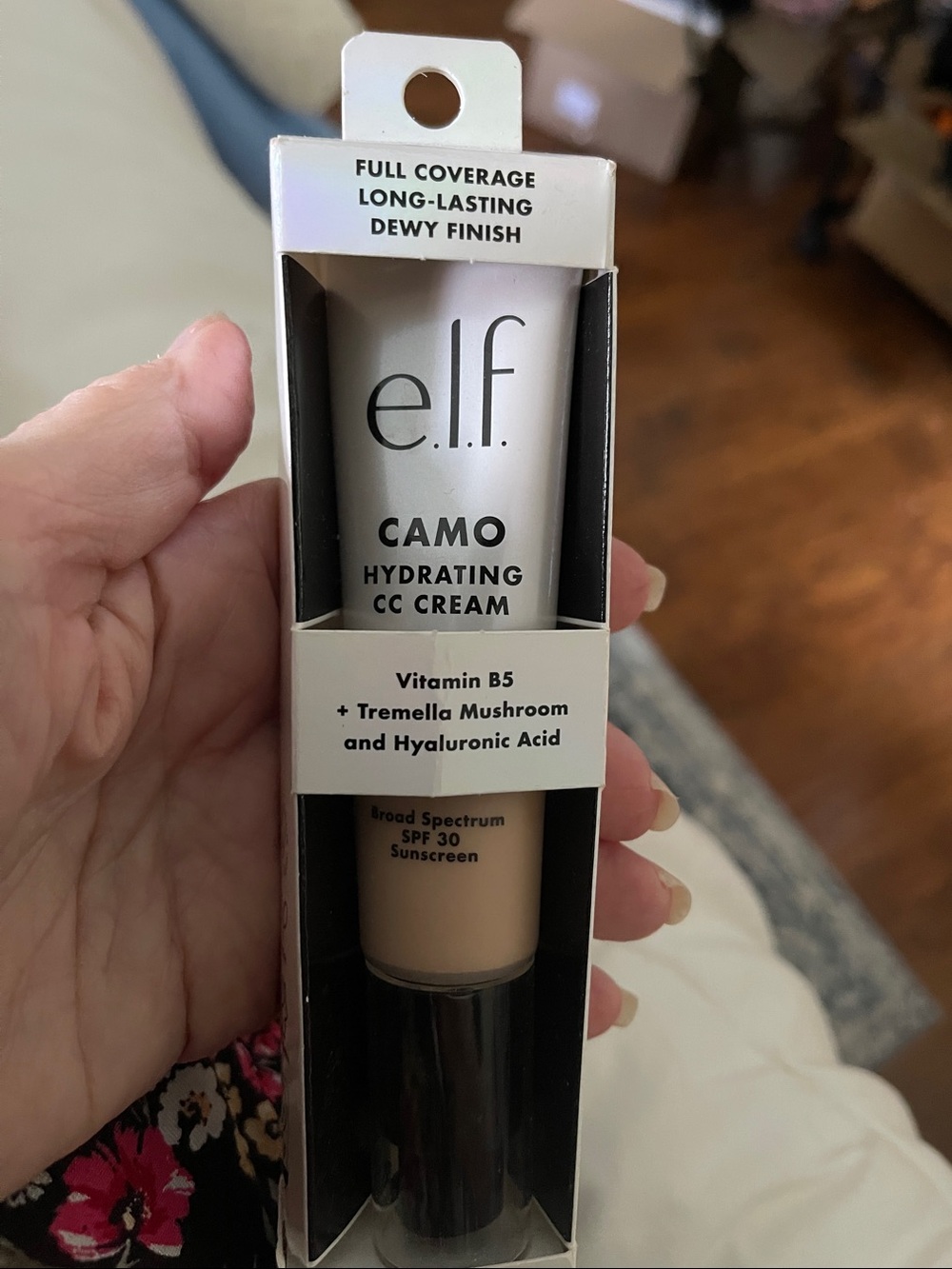 NIB elf camp hydrating cc cream in 205N